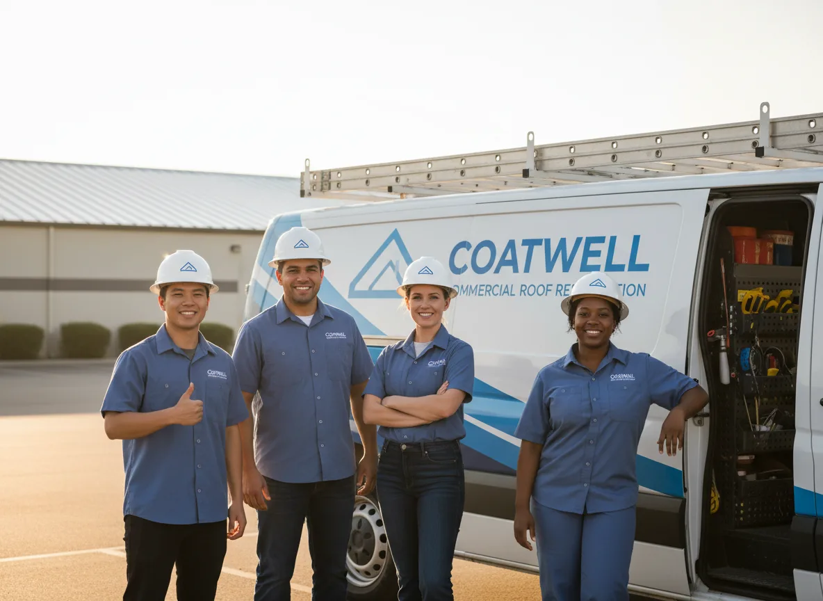 Commercial roof coating company in Chapin, IL